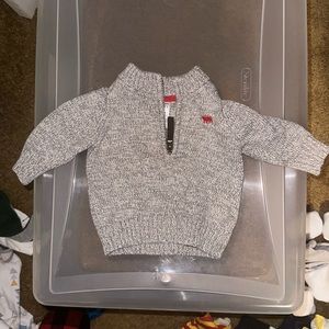 Carter’s 3m boy’s sweater with half zip